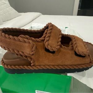 Bottega Veneta Caramel Sandals